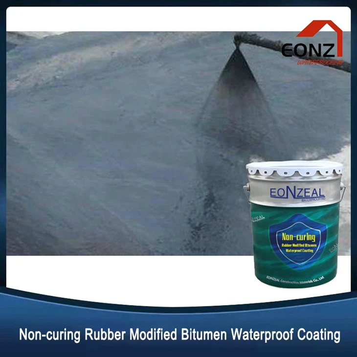 Non-curing Rubber Modified Bitumen Waterproof Coating